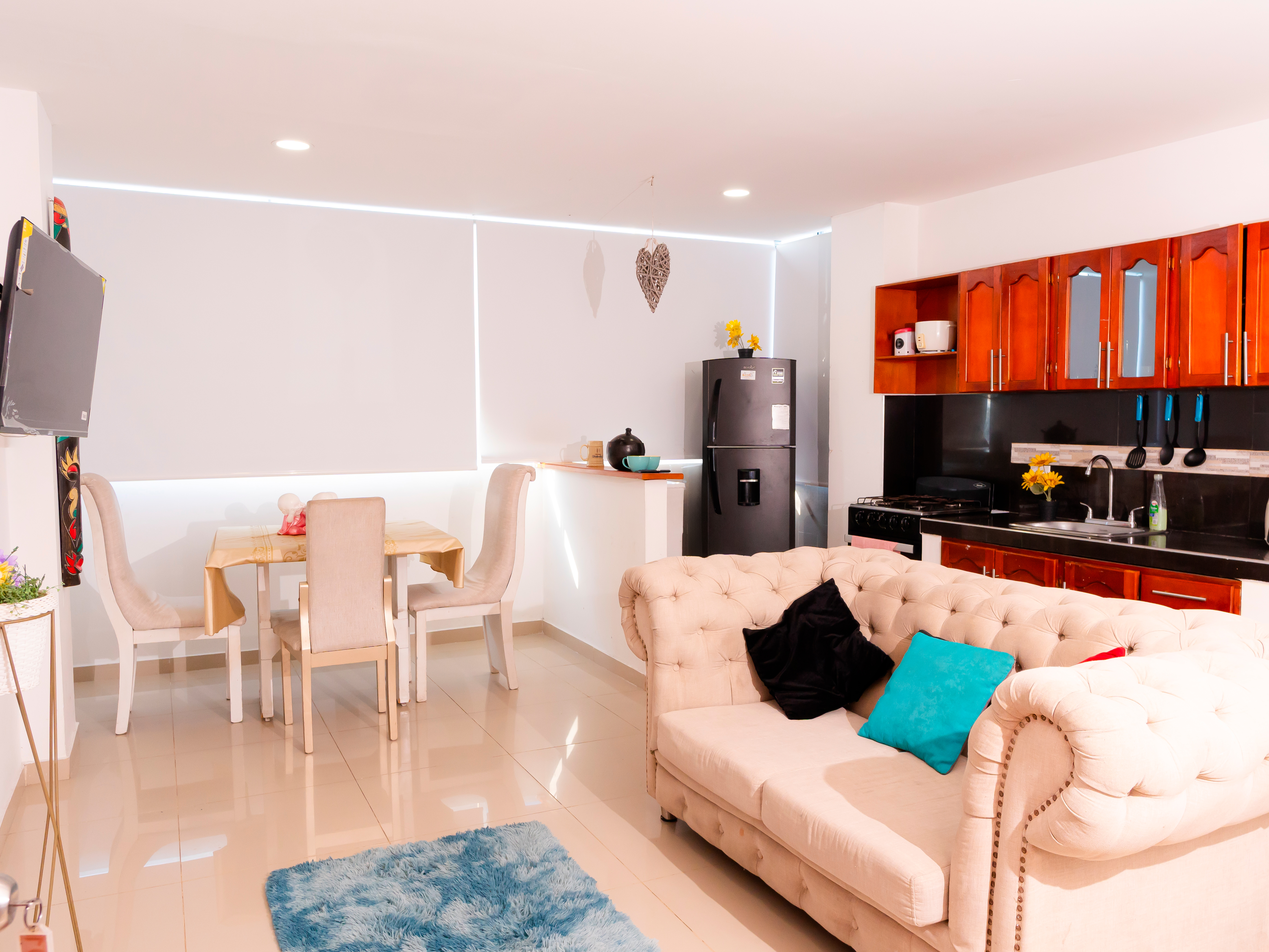 Vista de la sala
